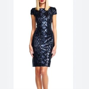 Adrianna Papell Cap-Sleeve Sheath Dresses |NWT